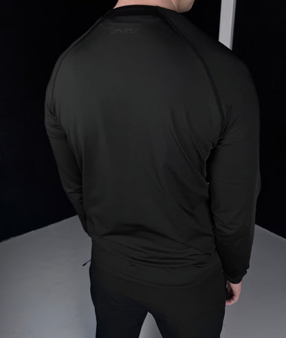 STAPLE ZIP - LIGHT GREY