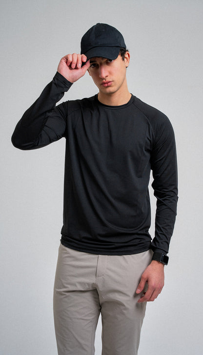 TRAINING DAY LONGSLEEVE - BLACK