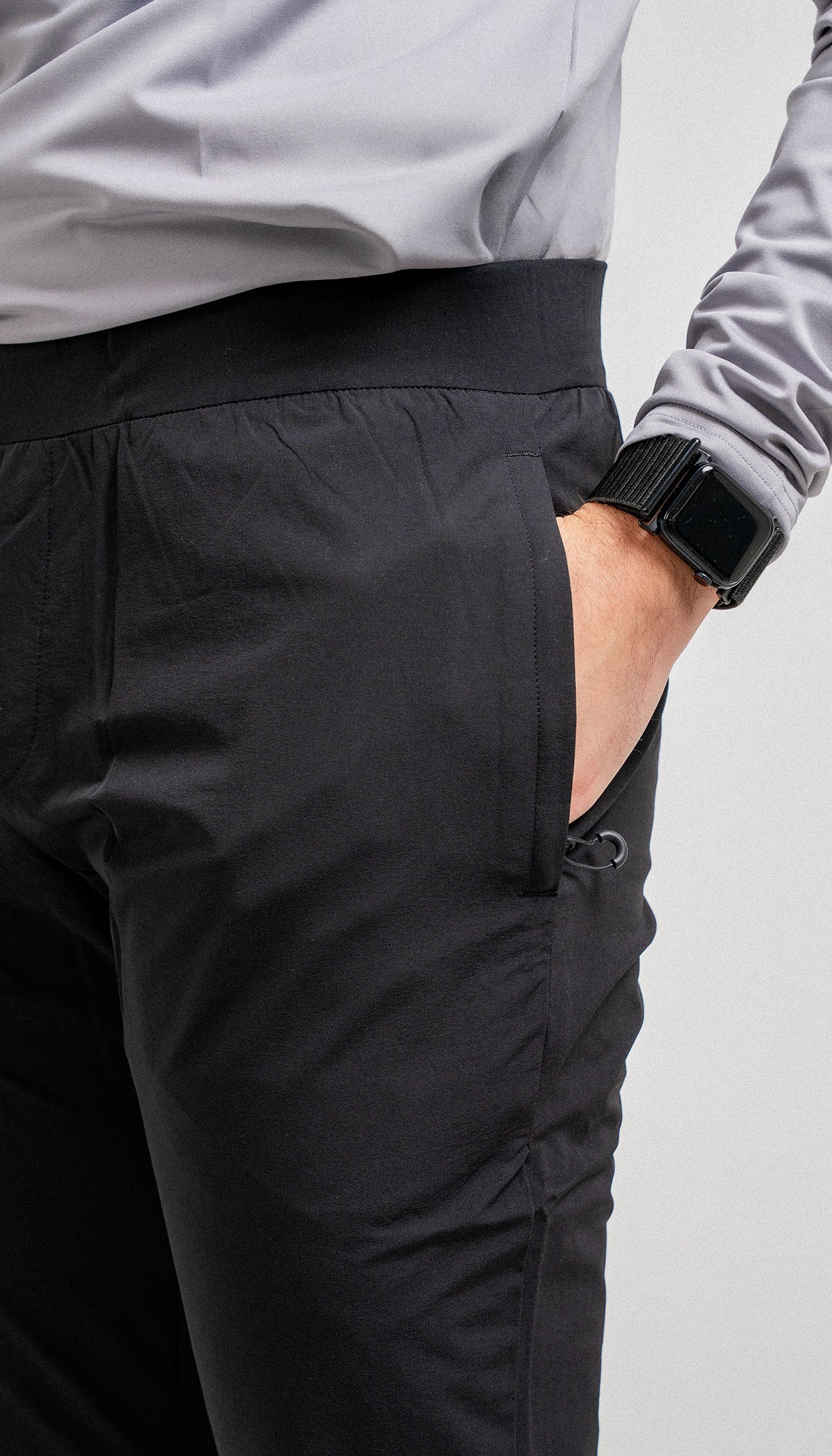 LIGHTWEIGHT TRAINING PANT - BLACK