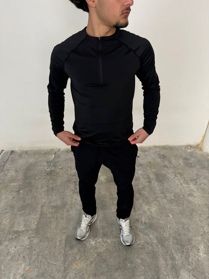 STAPLE ZIP - LIGHT GREY