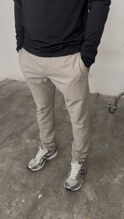 STAPLE TRACKPANT - STONE GREY