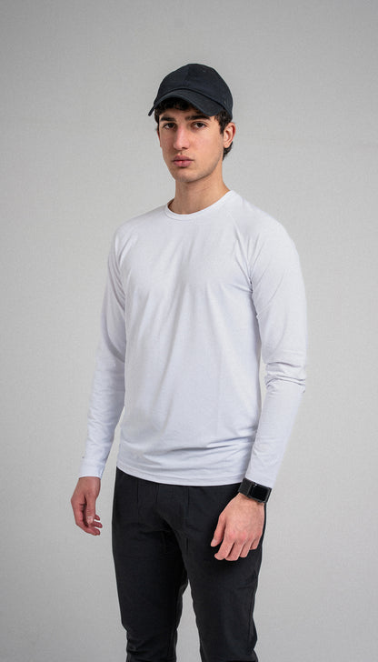 TRAINING DAY LONGSLEEVE - WHITE
