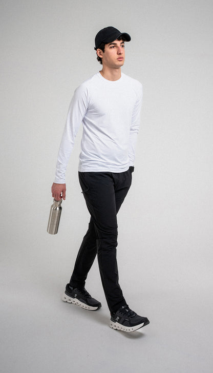 TRAINING DAY LONGSLEEVE - WHITE